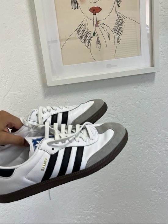 adidas Other - adidas Samba Sneakers in White, Black & Gray
